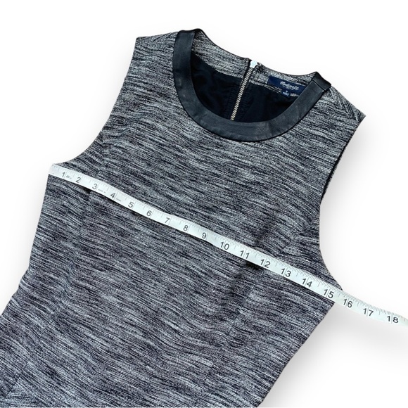 Madewell The Anywhere Black and White Tweed Mini Dress Size 2 - Picture 13 of 16